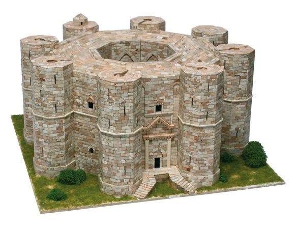 Aedes Ars ADS1008 CASTEL DEL MONTE (ANDRIA SEC.XII) PCS 9300 KIT 1:150 Modellino