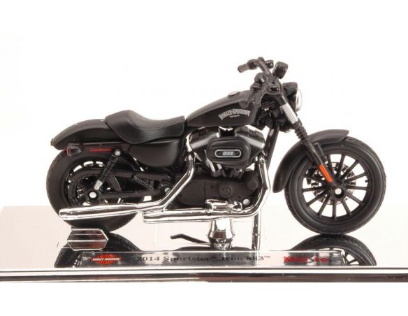 Maisto MI14075 HARLEY DAVIDSON 2014 SPORTSTER IRON 883 1:18 Modellino