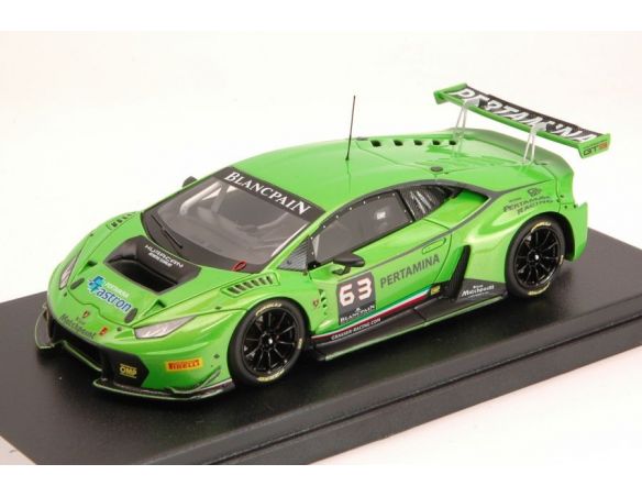 Looksmart LS448 LAMBORGHINI HURACAN GT3 N.63 TEST MONZA 2015 1:43 Modellino