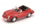 Cararama Motorama CA10380 PORSCHE 356B 1959 RED MET.1:43 Modellino