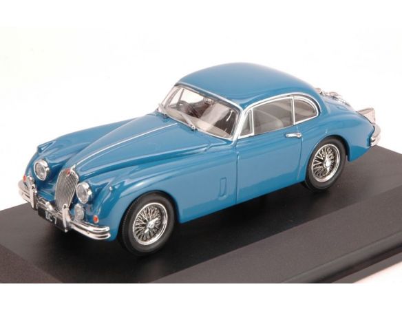 Oxford OXFJAGXK1500 JAGUAR XK150 COUPE' 1957 BLUE 1:43 Modellino