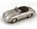 Spark Model S4462 PORSCHE 356 CARRERA 2 CABRIOLET 1962 SILVER 1:43 Modellino