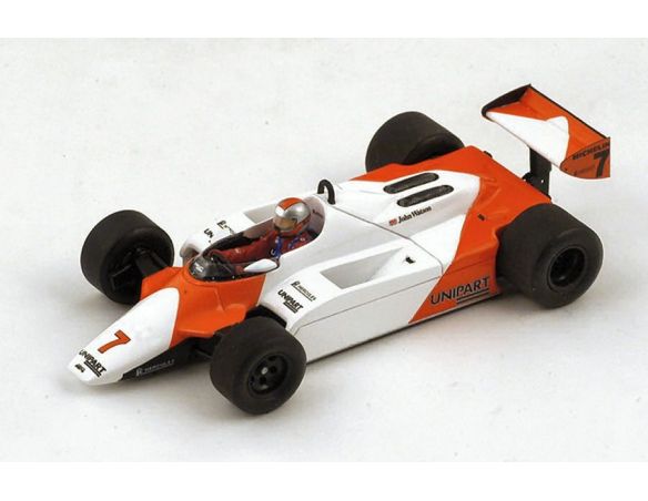 Spark Model S4302 MC LAREN MP4-1B J.WATSON 1982 N.7 WINNER DETROIT GP 1:43 Modellino