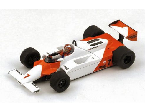 Spark Model S4300 MC LAREN MP4-1 J.WATSON 1981 N.7 WINNER BRITISH GP 1:43 Modellino