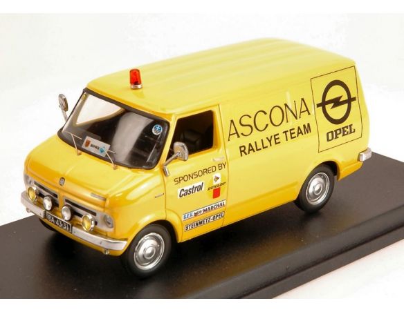 Trofeu TFSCA18 BEDFORD BLITZ OPEL ASCONA RALLY SERVICE OLYMPIA RALLY 1972 1:43 Modellino