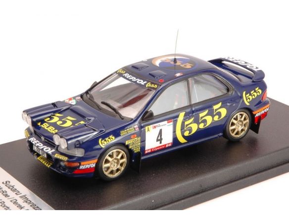 Trofeu TFRRAL33 SUBARU IMPREZA N.4 3rd PORTUGAL 1995 C.MC RAE-D.RINGER 1:43 Modellino