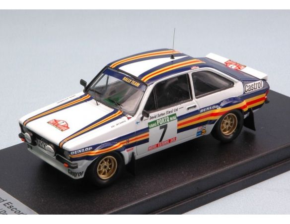 Trofeu TFRRAL32 FORD ESCORT MK2 N.7 ACCIDENT PORTUGAL 1980 A.VATANEN-D.RICHARDS 1:43 Modellino