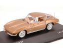 White Box WB170 CHEVROLET CORVETTE C2 STINGRAY 1963 GOLD 1:43 Modellino