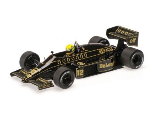 MINICHAMPS 540861812 LOTUS RENAULT 98T AYRTON SENNA 1986 Modellino