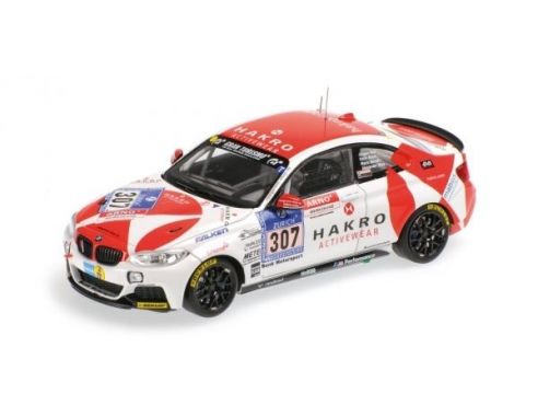 MINICHAMPS 437152507 BMW M235I RACING TEAM BONK MOTORSPORT NETT AKATA MIES 24H NURBURGRING 2015 Modellino