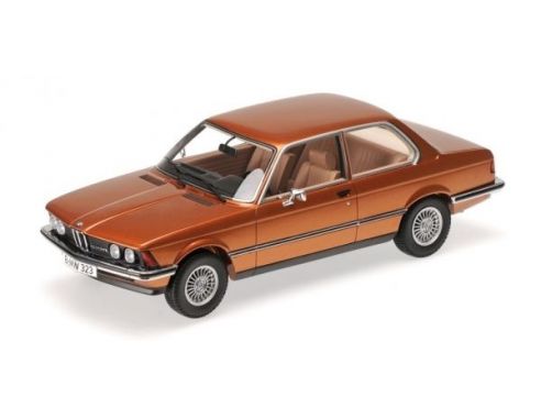 MINICHAMPS 107024300 BMW 323I E21 1978 BROWN METALLIC Modellino