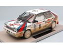TopMarques TOP24AD LANCIA DELTA 4WD N.6 WINN.MONTE CARLO 1987 BIASION-SIVIERO DIRTY V.1:18 Modellino