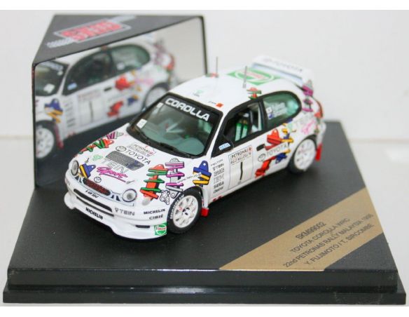 Skidmark M99002 TOYOTA COROLLA WRC 22nd PETRONAS RALLY MALAYSIA 1998 Y. FUJIMOTO / T. SIRCOMBE 