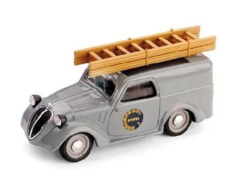 Brumm BM0046 FIAT 500B FURGONCINO STIPEL 1946 1:43 Modellino Scatola rovinata