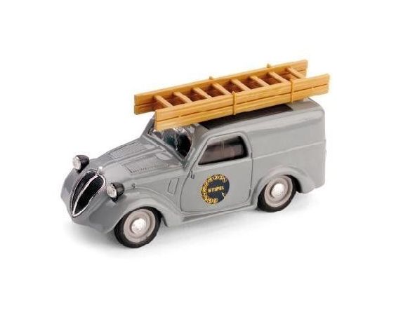 Brumm BM0046 FIAT 500B FURGONCINO STIPEL 1946 1:43 Modellino Scatola rovinata
