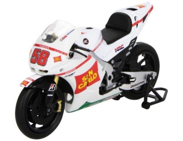 New Ray 57343 HONDA RC212V MARCO SIMONCELLI 2010 1:12 Moto