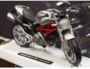 New Ray NY44023 DUCATI NEW MONSTER 1100 SILVER 1:12 Modellino