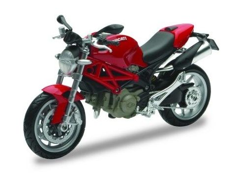 New Ray NY44023 DUCATI NEW MONSTER 1100 RED 1:12 Modellino