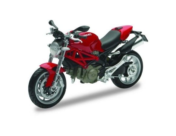 New Ray NY44023 DUCATI NEW MONSTER 1100 RED 1:12 Modellino