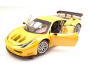 Hot Wheels HWBCJ78 FERRARI 458 ITALIA GT2 YELLOW TRISTRATO HERITAGE 1:18 Modellino