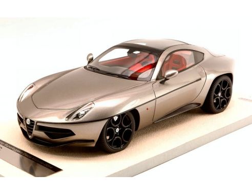 Tecnomodel TMD1815C ALFA ROMEO DISCO VOLANTE TOURING 2014 SILVER  LIM.PCS 75 1:18 Modellino