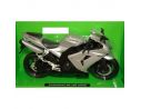 New Ray NY42443 KAWASAKI ZX-10R 2006 GREY 1:12 Modellino
