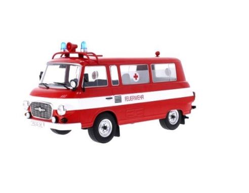 Mac Due MCG18010 BARKAS B 1000 MINI BUS FIRE BRIGADE AMBULANCE 1:18 Modellino