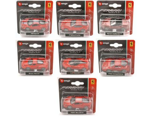 Bburago BU56000 FERRARI STRADALI BLISTER ASS.1:64 Pz.48 Modellino