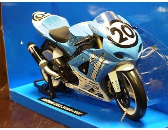 New Ray 49553 SUZUKI GSX-R 1000 AARON YATES No.20 Jordan 1:12 Modellino