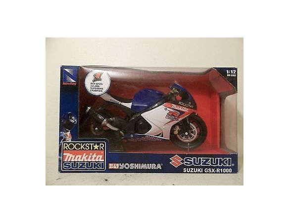 New Ray NY49553I SUZUKI GSX-R 1000 YOSHIMURA No.6 1:12 Modellino