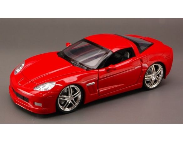 New Ray NY71986R CHEVROLET CORVETTE GRAND SPORT 2011 YELLOW 1:24 Modellino