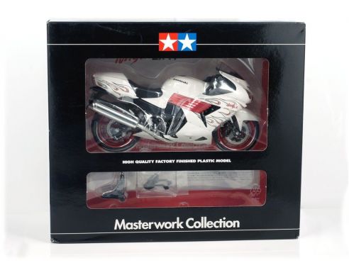 TAMIYA 21084 KAWASAKI NINJA ZX-14 PEARL CRYSTAL WHITE Modellino
