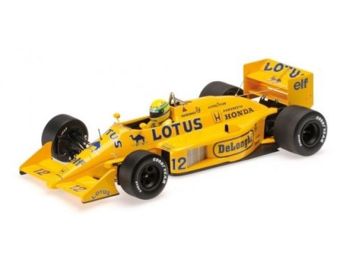 MINICHAMPS 540871812 LOTUS HONDA 99T AYRTON SENNA 1987 Modellino