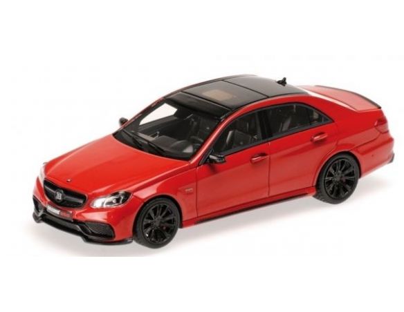 MINICHAMPS 437034100 BRABUS 850 E63 E-CLASS 2015 RED METALLIC Modellino