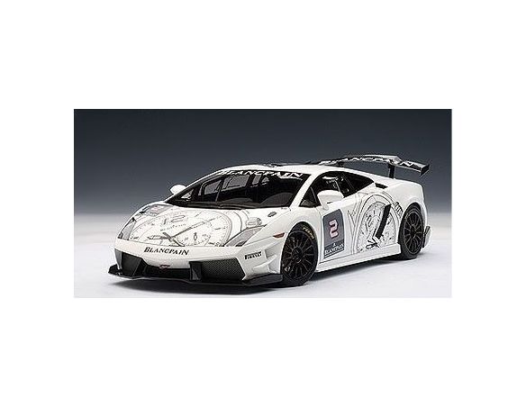 Auto Art / Gateway AA74689 LAMB.GALLARDO SUPERTROFEO 2009 WHITE 1:18 Modellino