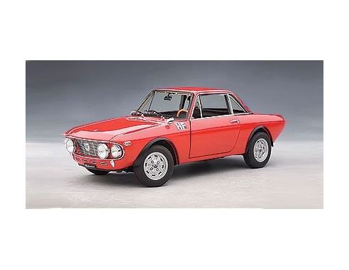 Auto Art / Gateway AA74701 LANCIA FULVIA 1,6 HF 1969 RED 1:18 Modellino