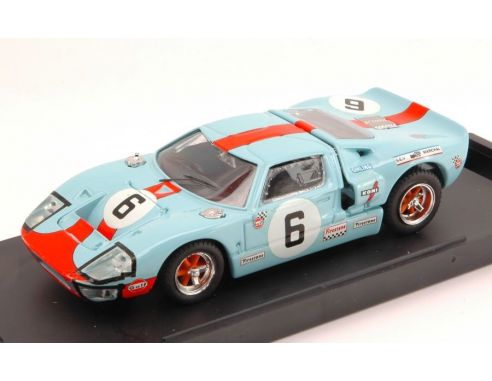 Bang BG7074 FORD GT 40 N.6 WINNER LE MANS 1969 J.ICKX-J.OLIVER 1:43 Modellino