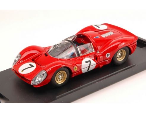 Bang BG7121 FERRARI 330 P4 N.7 5th BRANDS HATCH 1967