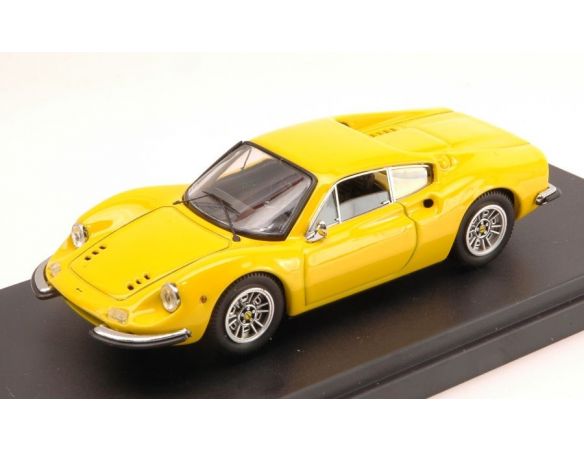 Bang BG7123 FERRARI DINO 246 GT STREET 1969 YELLOW 1:43 Modellino