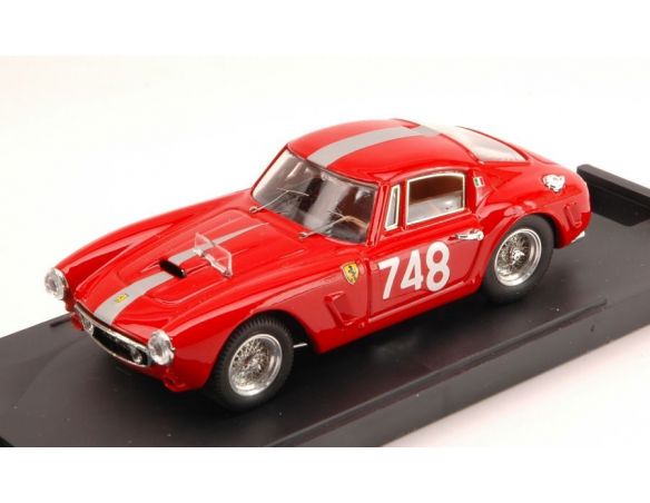 Bang BG7158 FERRARI 250 GT SWB N.748 STALLAVENA-BOSCOCHIESANUOVA 1962 ADA PACE 1:43 Modellino