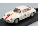 Bang BG7164 ALFA ROMEO GIULIETTA SZ N.16 4th COPPA FISA MONZA 1960 KIM 1:43 Modellino