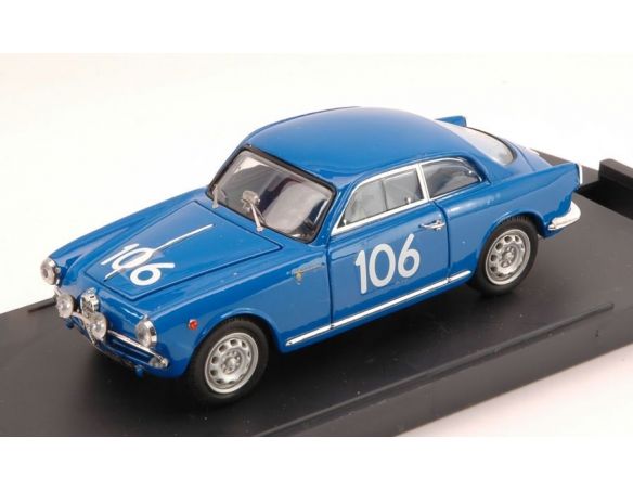 Bang BG7173 ALFA ROMEO GIULIETTA SV N.106 WINNER CL.MILLE MIGLIA 1956 SGORBATI 1:43 Modellino