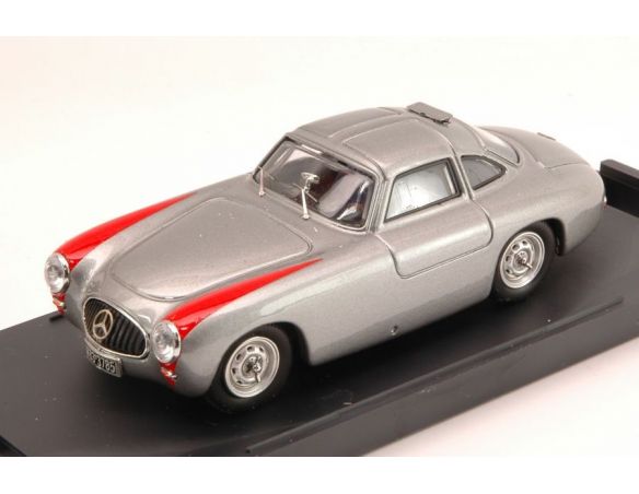 Bang BG7241 MERCEDES 300 SL COUPE' STREET 1952 SILVER 1:43 Modellino