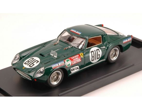 Bang BG7219 FERRARI 250 GT TDF N.816 WINNER GP VENEZUELA 1958 J.BEHRA 1:43 Modellino