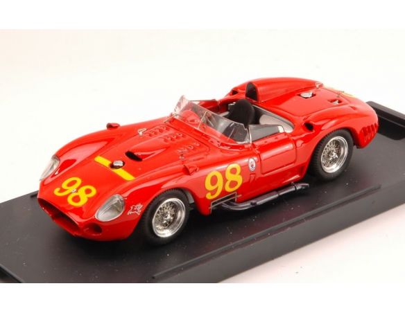 Bang BG7274 MASERATI 450 S N.98 RETIRED RIVERSIDE 1957 CARROL SHELBY 1:43 Modellino