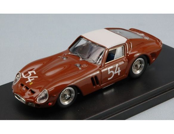 Bang BG7286 FERRARI 250 GTO N.54 ACCIDENT 1000 KM NURBURGRING 1962 FERRARO-SCARLATTI Modellino