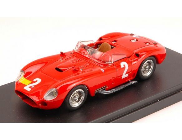 Bang BG7344 MASERATI 450 S N.2 RETIRED NURBURGRING 1957 SCHELL-HERMANN 1:43 Modellino