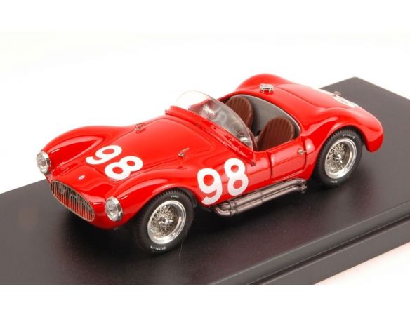 Bang BG7335 MASERATI A 6 GCS N.98 2nd TARGA FLORIO 1953 E.GILETTI 1:43 Modellino