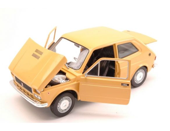 Nostalgie NT016 FIAT 127 1971 PASTEL YELLOW 1:24 Modellino
