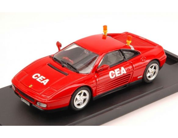 Bang BG8044 FERRARI 348 TB CEA RACING FIRE FIGHTING SERVICE IMOLA/MONZA 1:43 Modellino
